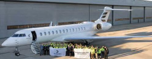 Global 7500 Business Jet Achieves 100th Speed Record